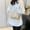 Trendy Street Style Pu Small Square Bag For Women 2024 Chic Summer Shoulder Bag