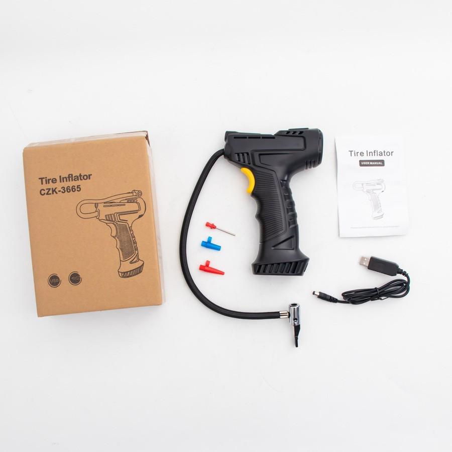 Portable High-Power Wireless Electric Car Tire Inflator Pump