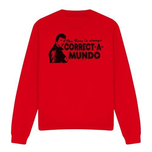 Happy Days Unisex Adult Correct A Mundo Sweatshirt