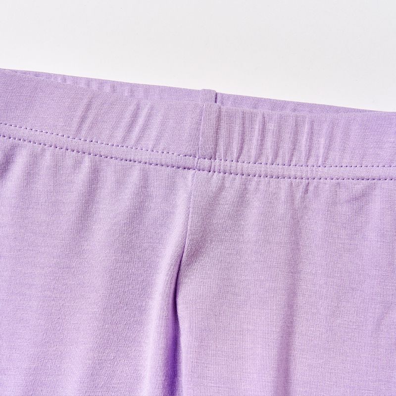 1-12 år Barn Ensfarvet Genser og Bukser Pyjamassett Casual Loungewear