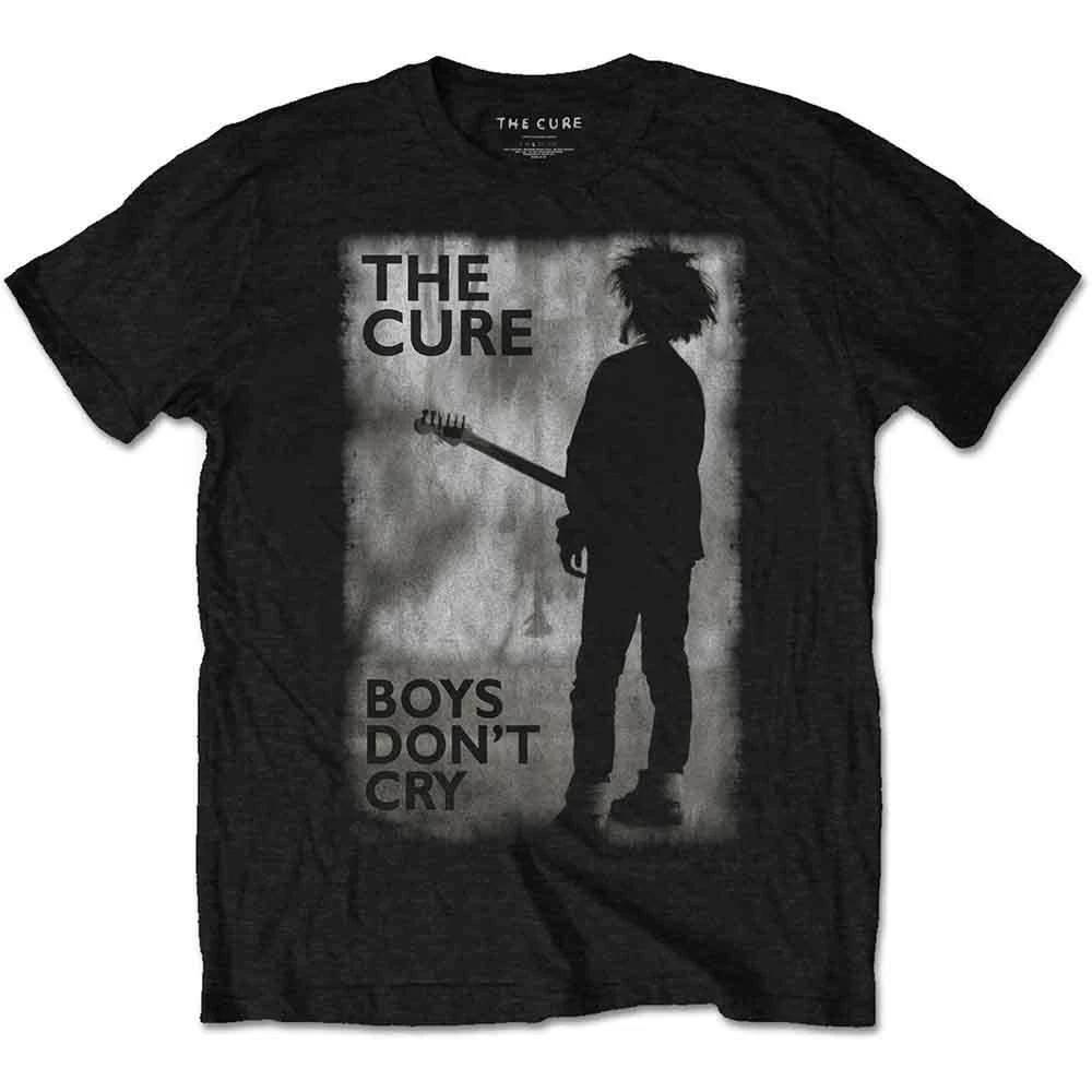 The Cure Kids T-Shirt: Boys Don t Cry Black & White (1-2 Years) S