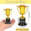 6Pcs Award Trophies Cups Soccer Medals Prize Cup Plastic Small Trophies Sports Meeting Reward Props Party Gifts Enduring