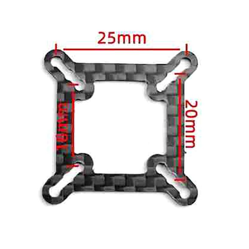 Fpv Racing Drohne Flugregler ESC Kohlefaser Adapterplatine ESC 30X30 auf 25X25 20X20 16X16 M3 M2