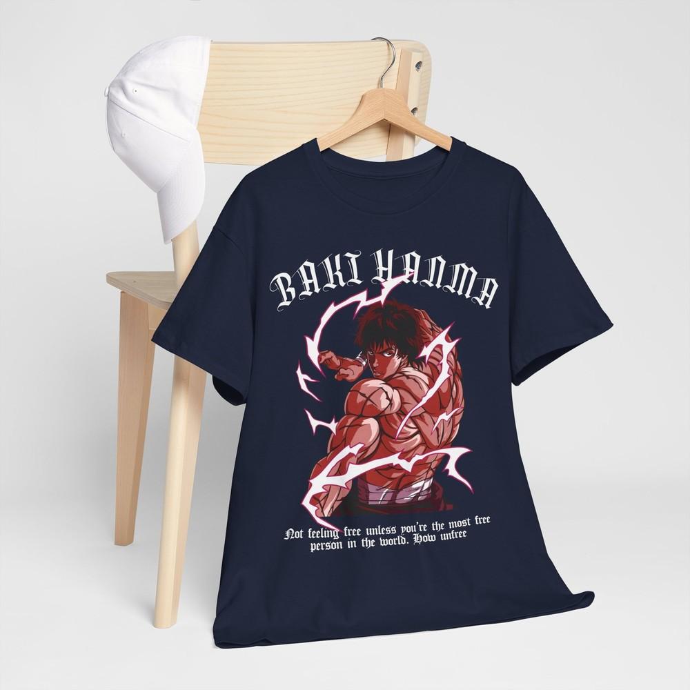 Baki The Grappler Tshirt Baki Hanma Yujiro Hanma Baki Boxing Shirt All Size M