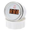 52mm Voltmeter Universal Electrical Car Truck 8-16V 18-32V 9-32V with Red Backlight 12V 24V for Car Boat
