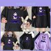 Kawaii Kuromi Hoodie Mit Grunge Gothic Punk Cartoon Print Für Harajuku Mode