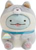 MF43601 Sumikkogurashi Puppy and Dog Play Sitting Plush Toy Lizard