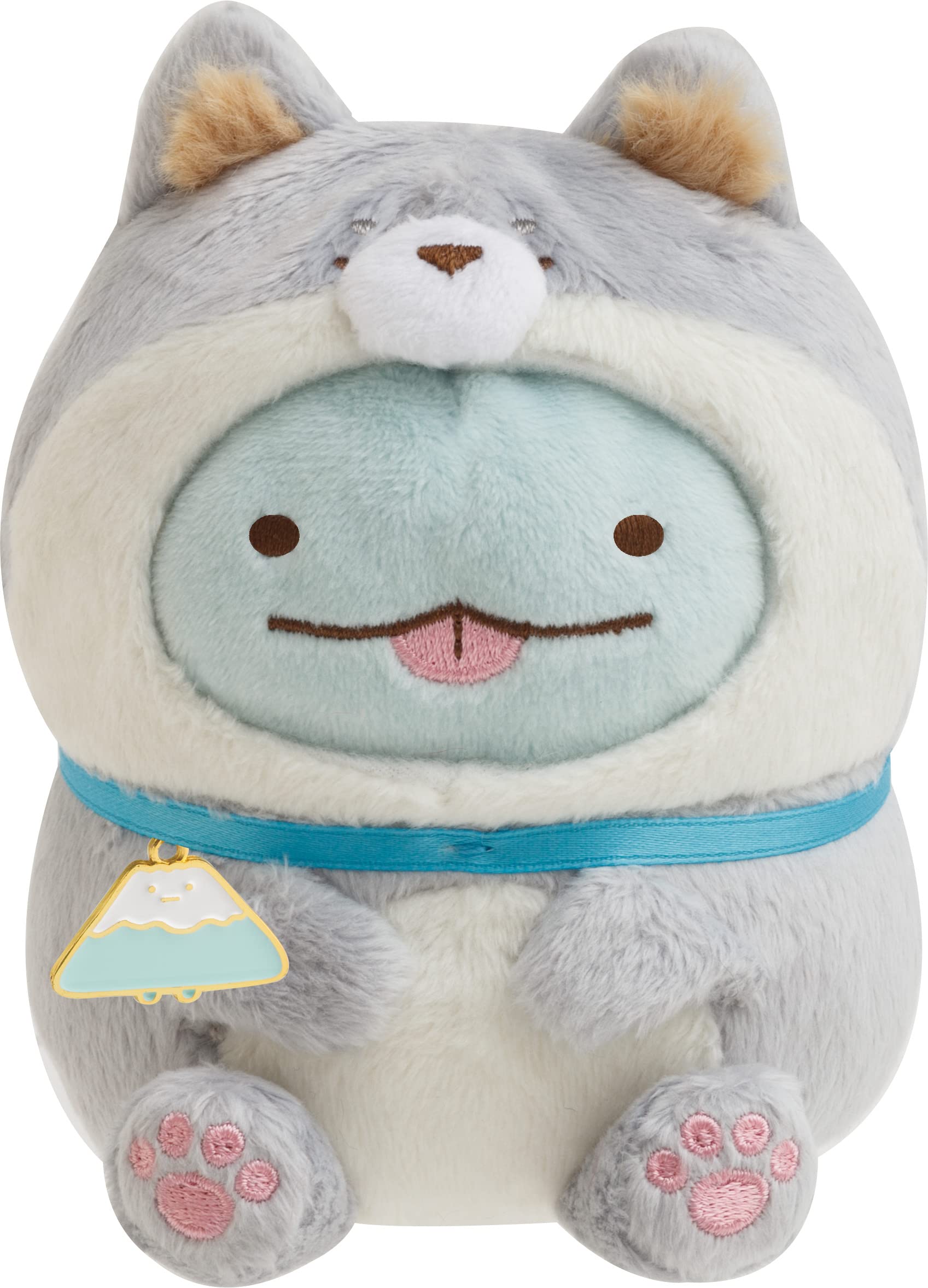 

MF43601 Sumikkogurashi Puppy and Dog Play Sitting Plush Toy Lizard