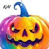 Sweet Cool Party Jewelry 1 Pair Halloween Earrings for Women, Colorful Pumpkin Dangle Non-fading Scratch-resistant Drop Earrings, Acrylic Gifts