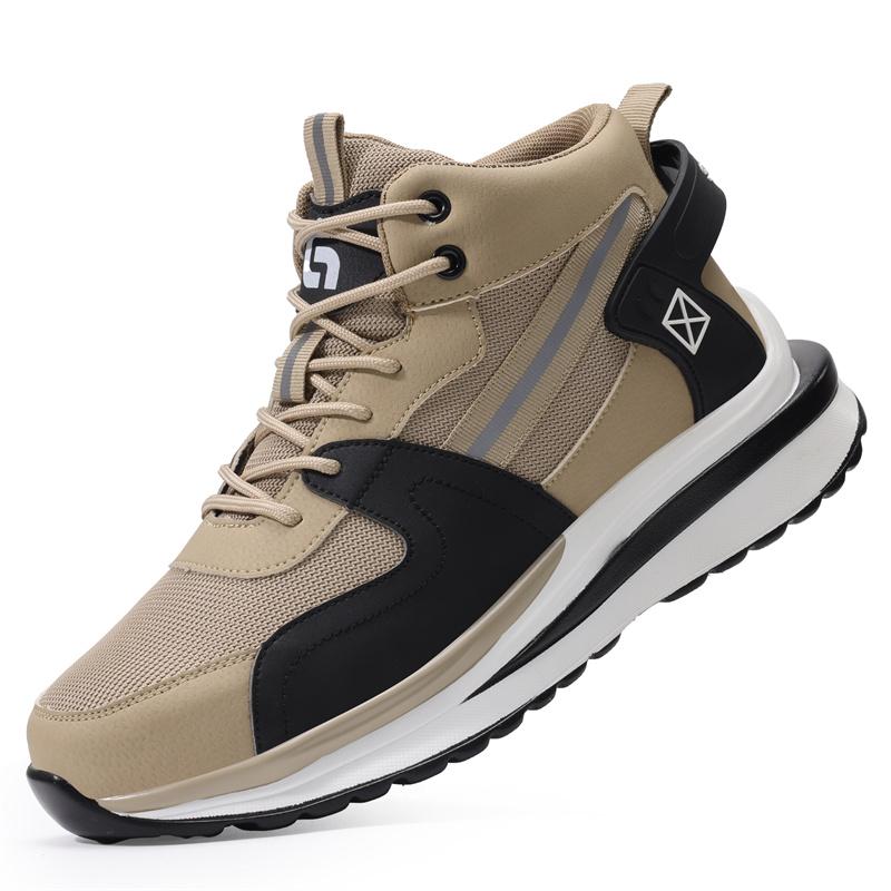 

Большой размер 38-50 Мода Мужские рабочие защитные ботинки Кроссовки Неразрушимая обувь для защиты труда Стальной подносок Мужская обувь 40