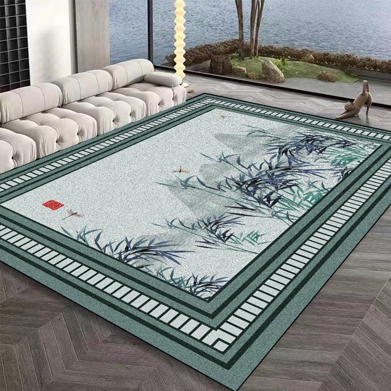 Modern Chinese Style Carpet Living Room Simple Home Decoration Non-slip Floor Mat 200x300 Sofa Area Lint-free Bedroom Large Rugs