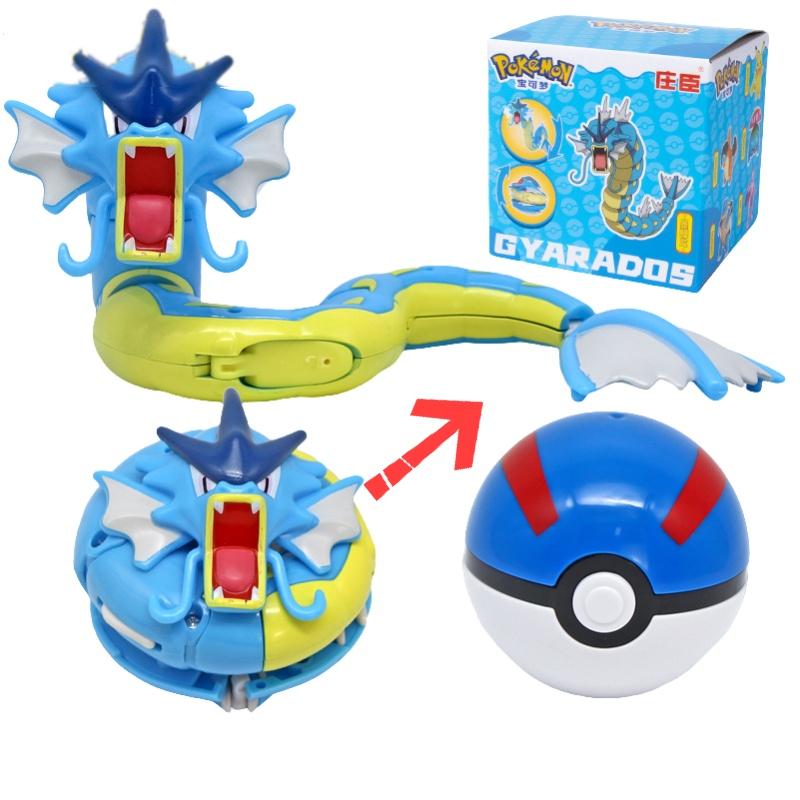 Authentic Pokemon Pikachu Charizard Psyduck Eevee Figure Toy Set Gyarados