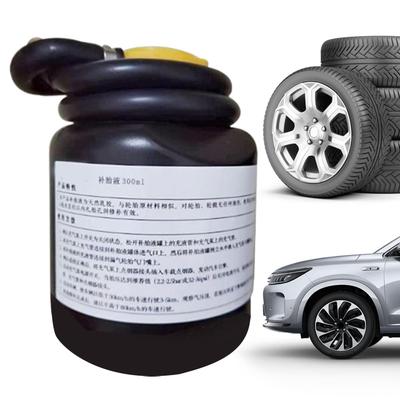 300ml Tire Repair Sealant Liquid Strong Rubber Wear-resistant Non-corrosive Adhesive Instant Bond Leather Puncture Repair
