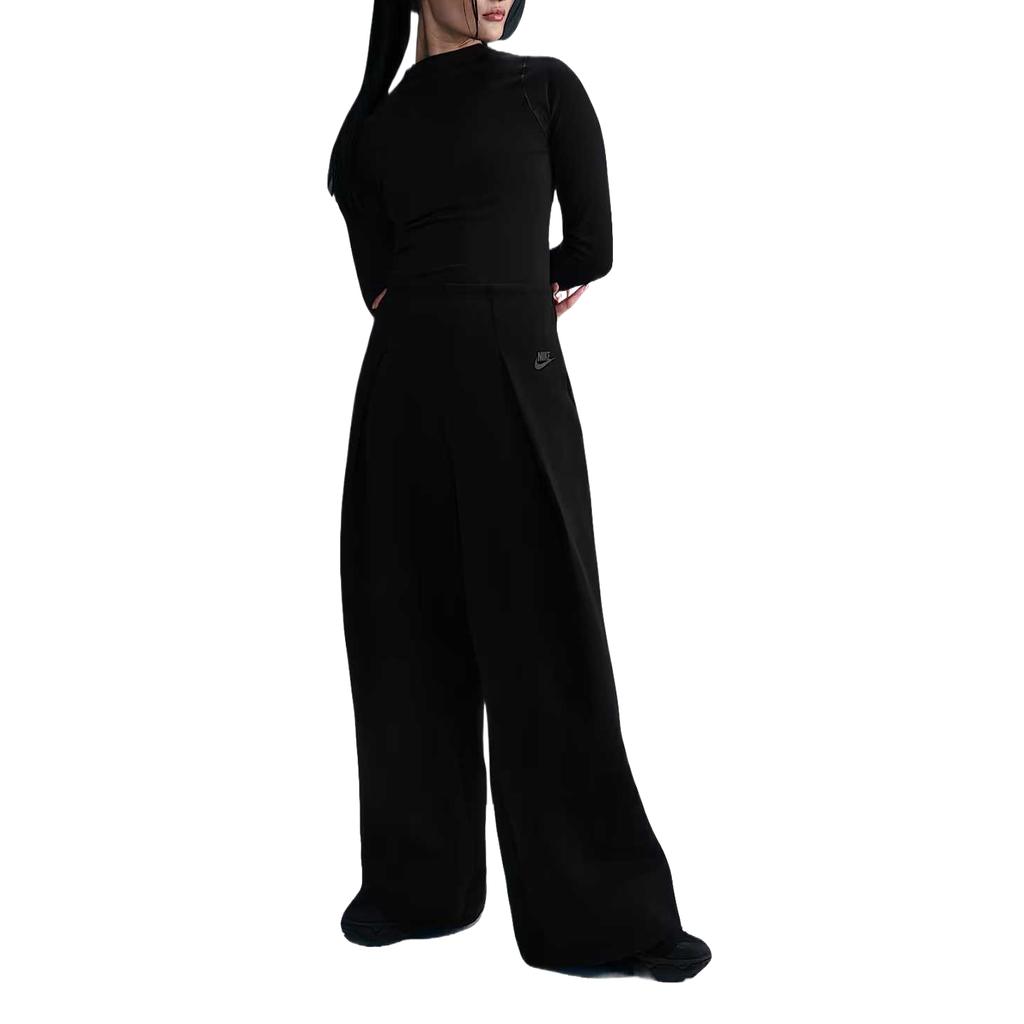 New Nike Sportswear Tech Fleece FW/AW24 Casual Pants Women's Black FV8053-010