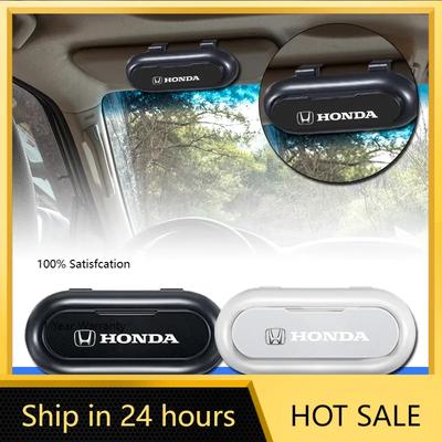 For Honda Car Glasses Case Clip Sunglasses Storage Box Portable Car Auto Interior Accessories For Honda Accord JAZZ CRV Fit Hrv