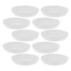 10Pcs Round Plastic Plant Trays Drip Saucers for Indoor Potted Plants Water Holder Base Garden Decoration Drainage Solution
