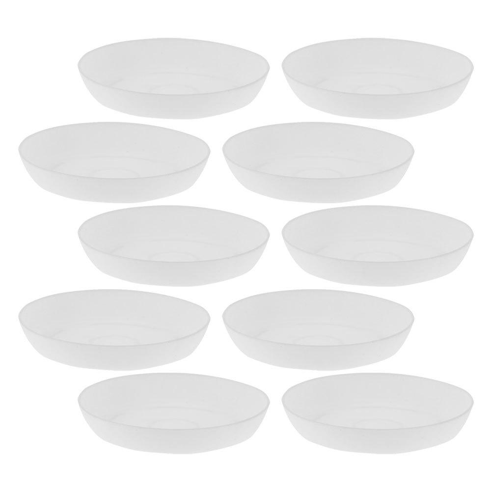 10Pcs Round Plastic Plant Trays Drip Saucers for Indoor Potted Plants Water Holder Base Garden Decoration Drainage Solution