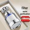 Universal Anti-Splash Faucet & Shower Head Filter with Water Purifier