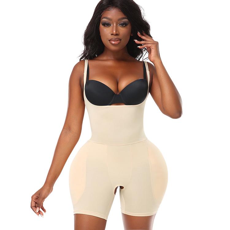 Thickened Padded Hip & Butt Enhancer Bodysuit, Tummy Control Full Body Shaper
