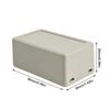 1/2pcs Waterproof Dustproof Project Box ABS Plastic Enclosure Housing Instrument Case