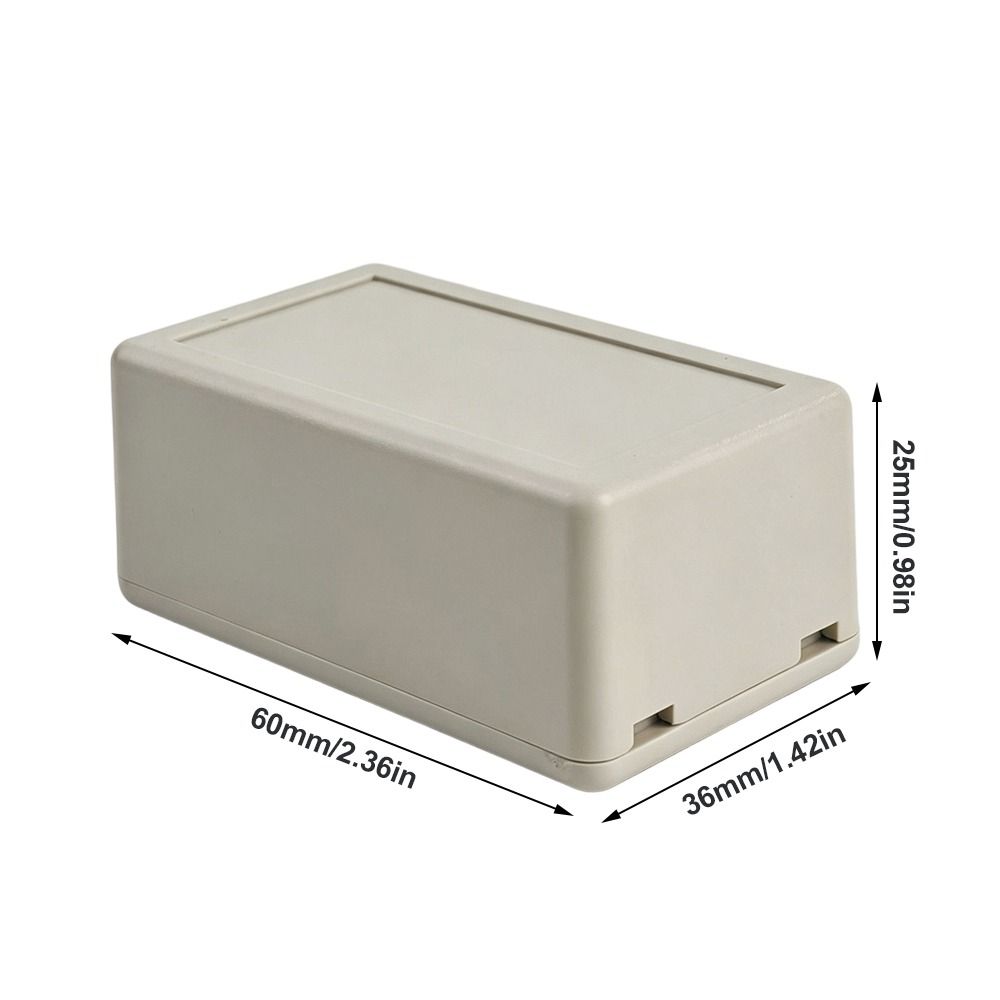 1/2pcs Waterproof Dustproof Project Box ABS Plastic Enclosure Housing Instrument Case
