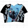 3D printed women's short sleeved T-shirt, summer casual cute men's T-shirt, unisex top Y2K