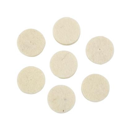 50pcs 25mm Wool Felt Polishing Buffing Wheel Grinding Polishing Pad+ 2pc Mandrel For Rotary Tool Power Tools Replacements