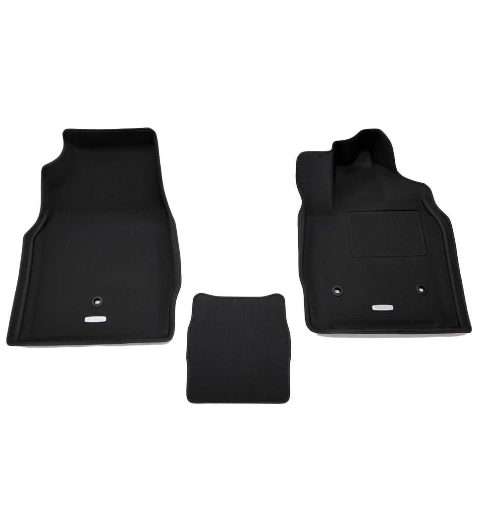 Clazzio Floor Mat 3D Type Front for 30 Series Gasoline Car NEW Rubber Type Black Alphard/Vellfire ET-1514 [5EETA1514K]