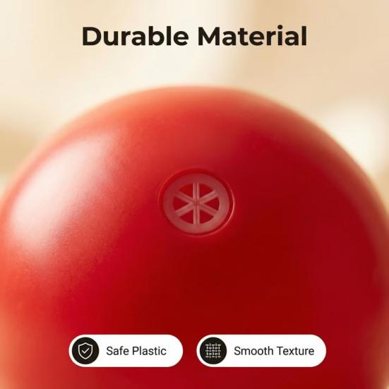 Dog Chew Ball Food-Grade Bite-Resistant Small Medium Dogs Toy for 7.5cm Spherical Shape Teeth-Cleaning Toy