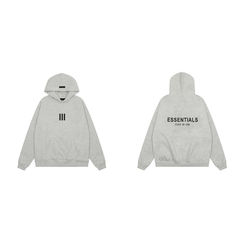 22s Sezóna 8 Essentials Unisex Mikina s kapucňou - Streetwear Voľný strih Fleece