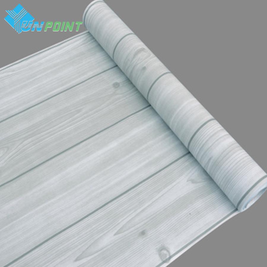 DIY PVC Self Adhesive Wallpaper Wood Grain Furniture Renovation Sticker Waterproof Vinyl for Wooden Desktop Wardrobe Door