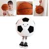Cute Cartoon Animal Plush Toy Football And Basketball Baby Doll Soft And Cuddly Stuffed Toy For Babies