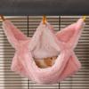 1PC Cozy Hammock Pets Soft Warm Sleeping Hanging Bed Fleece Nest for Pet Small Animal Bird Hamster Squirrel Plush Cage Accessory