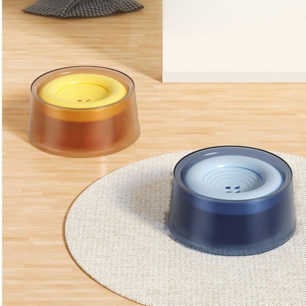 Non-Slip Base Pet Floating Water Bowl Large Capacity Cat Bowl Dog Drinking Bowl  Indoor Outdoor