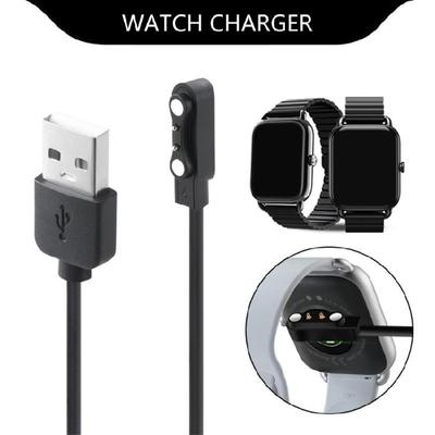 Cordon adaptateur de charge magnétique 2 broches 2,54 mm Espace Câble de charge portable pour montre connectée LS01 LS02 Remplacement