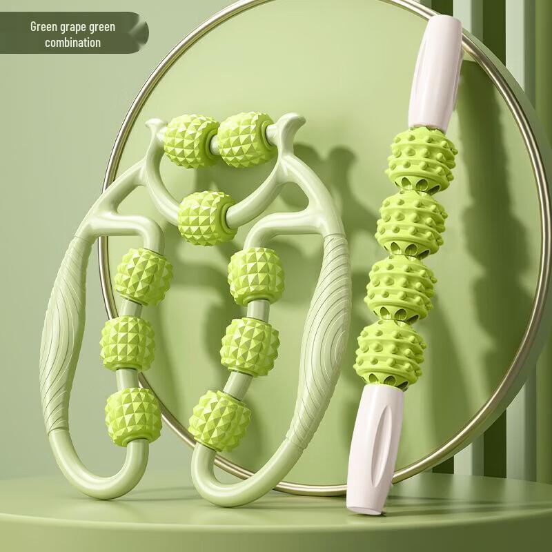 WEZHO Fitness Roller and Massage Stick Set