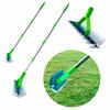 Manual Garden Lawn Thatch Rake, Durable Metal Tines Dead Grass Remover, Soil Loosener Cultivator Soil Rake For Yard Gardening Care
