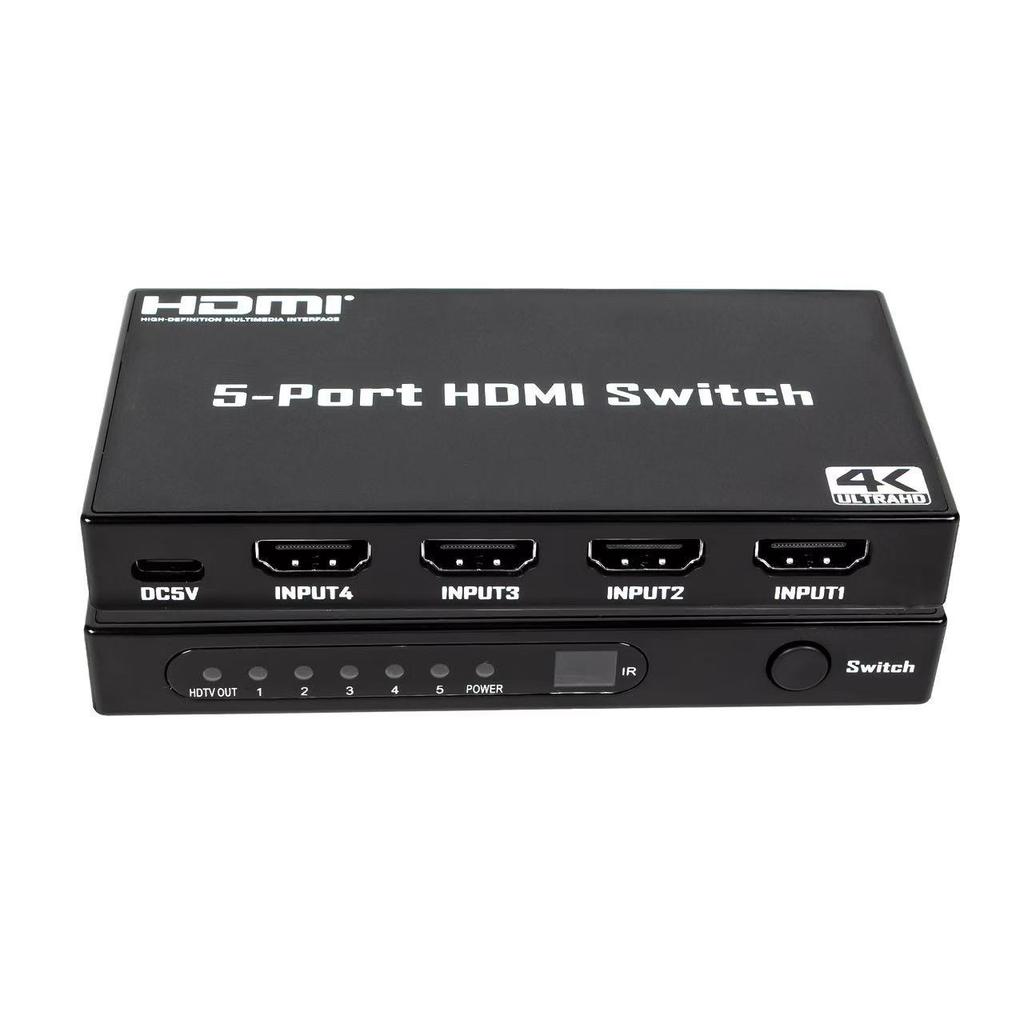 1116 New High Definition Switcher Three in One Out Four in One Out Five in One Out Converter Supports 1K Computers