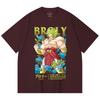 230 Gsm 100% Cotton Dragon Ball V54 Broly Print Unisex Heavy Cotton T Shirt
