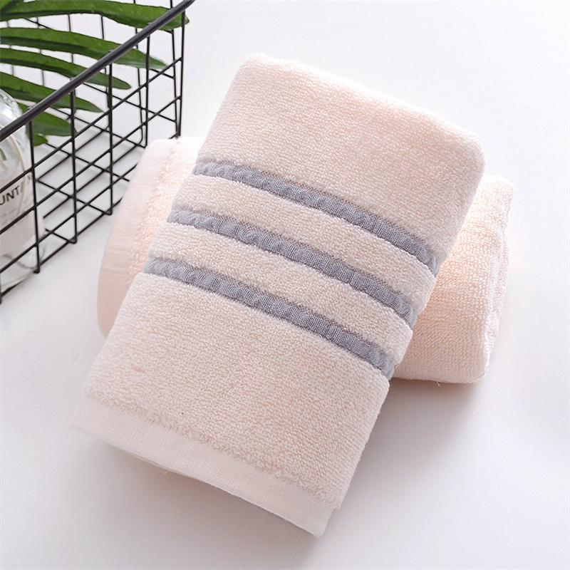 Cotton Adult 100% Cotton Thick Bath Towel, Solid Color Bath Towel, Soft, Affinity Bathroom Facial Towel, Adult Home Hotel Facial