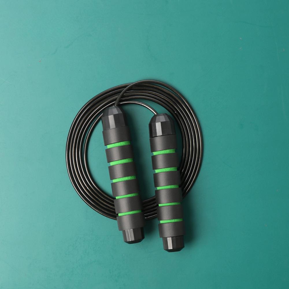 Ugrókötél, PVC fitnesz ugrálókötél, vastag acélhuzal, tartós sportkötél, zsírégetést segítő fitneszkötél