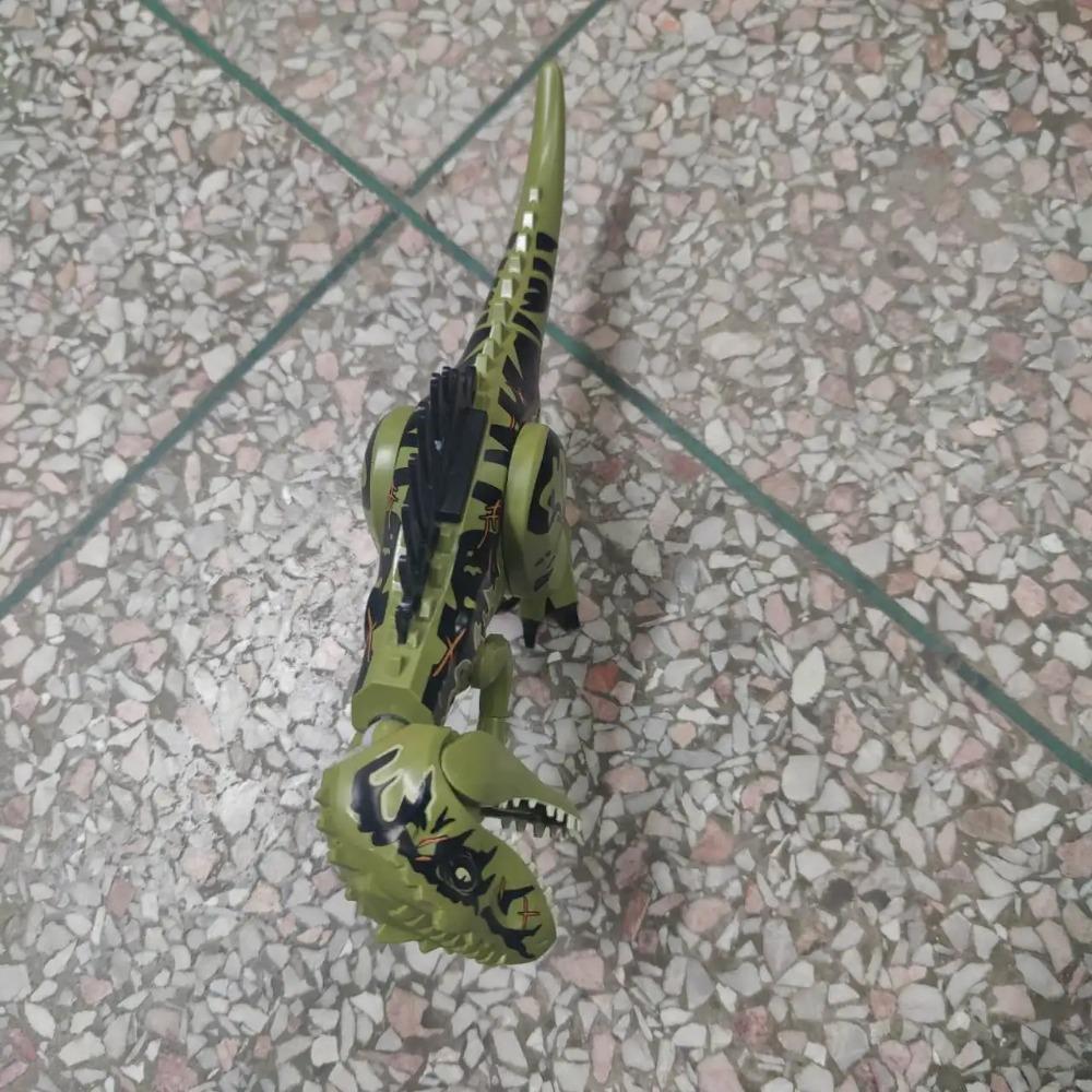 Chinesisches DIY Jura-Dinosaurier-Rückgrat Raubdinosaurier Südlicher Riese Biest Drache Baustein Lernspielzeug für Kinder