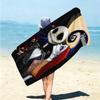 Personalized Love moon back. Beach Towel Microfiber Beach Towel Thin Absorbent for Beach Swimming Yoga Bath Sports. 0910311