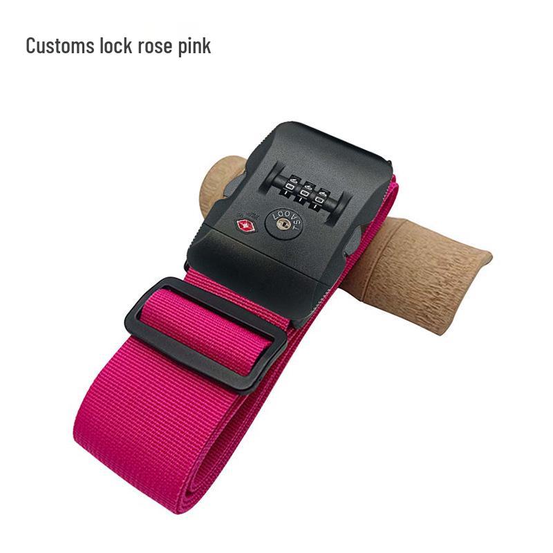Secure Polypropylene TSA Lock Luggage Strap with Buckle for Cross-Border Travel