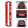 Universal Car Styling Aluminum License Plate Frame Adjustable Racing Number Plate Holder Red
