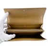 LOUIS VUITTON Monogram mat leather Portefeiulle Sarah Purse beige leather Used