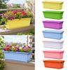 With Tray Garden Planter Plastic Vegetable Planting Container Quality Plant Pot  Patio