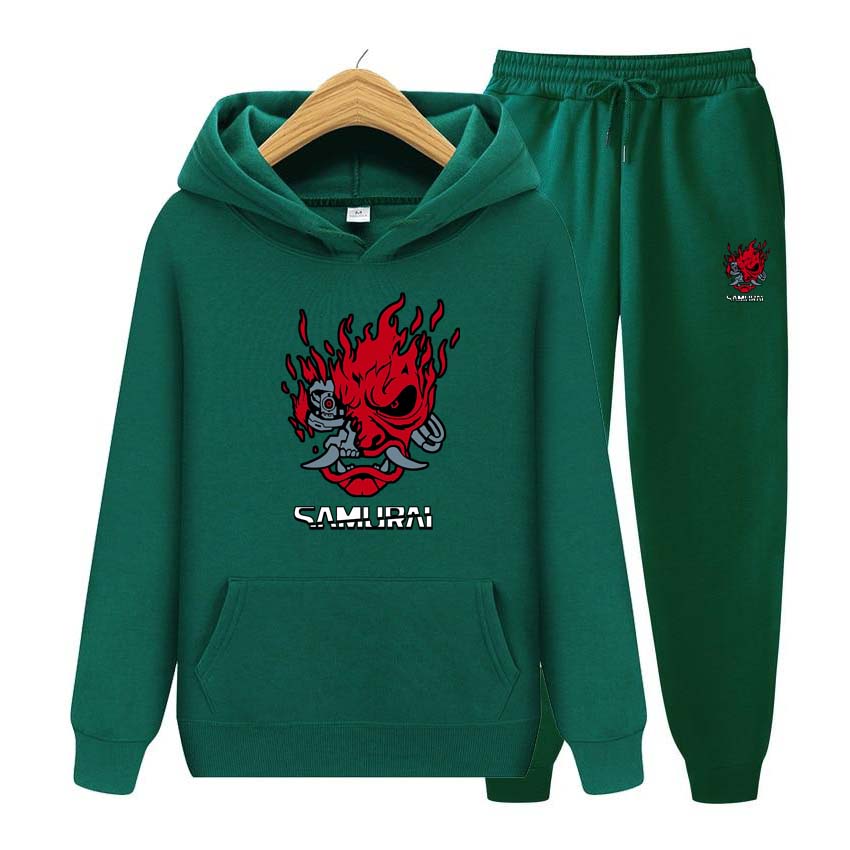 Módní Anime Potisk Teplákové soupravy Pro ženy Muži Mikina Oblečení Muži Běžecký set Sportovní oblečení Jogger Pánské tepláky Zimní souprava Sportovní