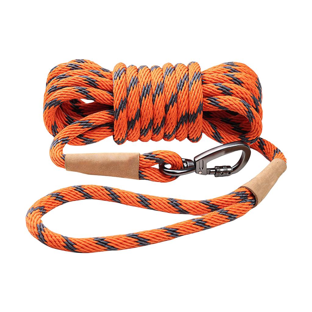 Extended Long Canine Leash For Outdoor Activity With Antislip High Strength Easy To Handle Large Breed Training Rope