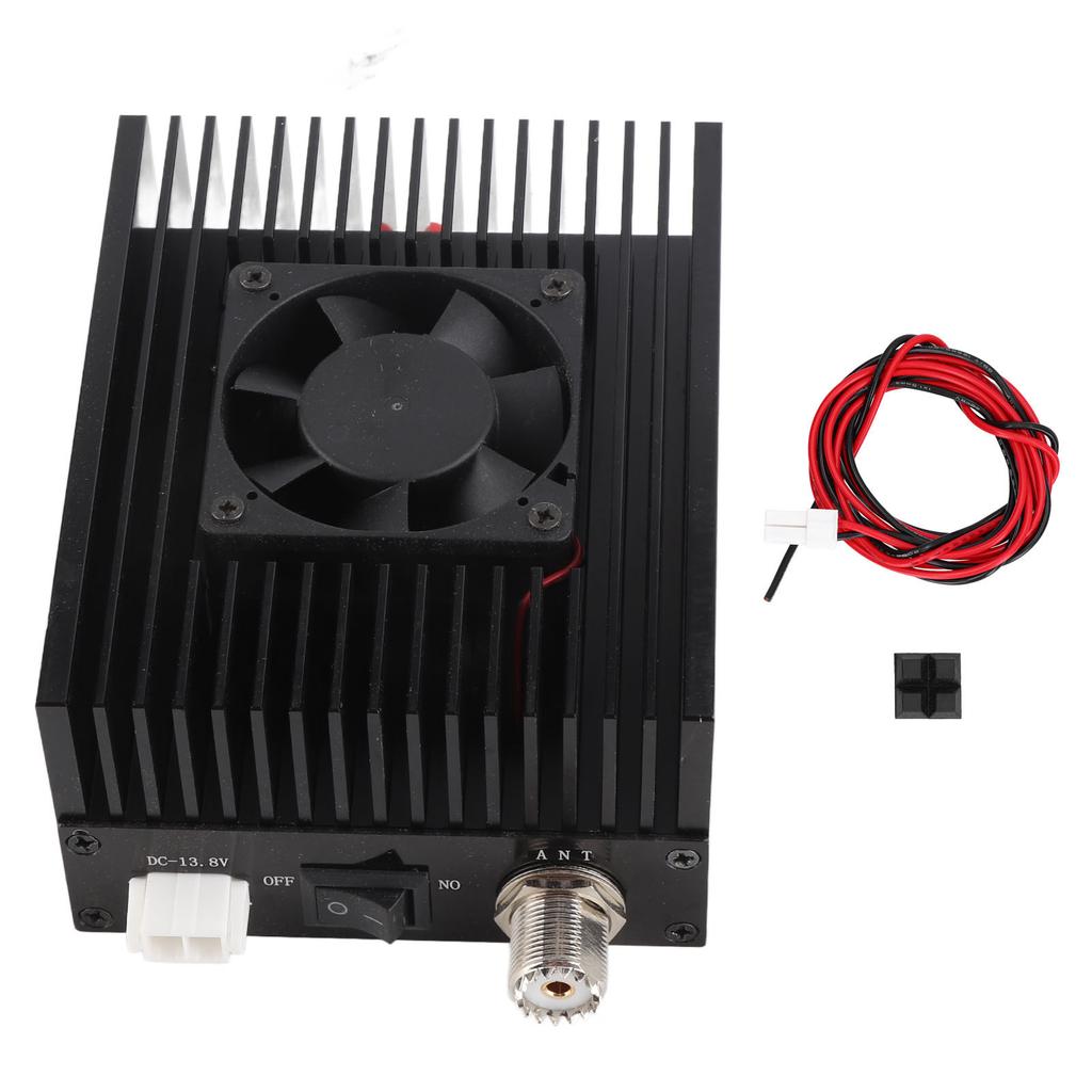 Amplificator RF Digital UHF 80W DMR Amplificator de Putere 400‑470MHz cu Indicator LED pentru Radio